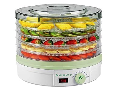 BEPER 90.506 Déshydrateur de Fruits, 245 W, Blanc