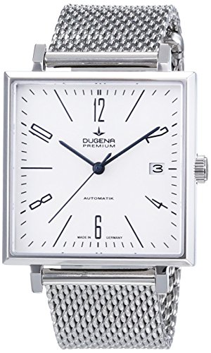 Dugena Herren-Armbanduhr DESSAU QUADRA Analog Automatik Edelstahl 7090323 Dugena Herren-Armbanduhr DESSAU QUADRA Analog Automatik Edelstahl 7090323