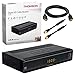 Produktbild Kabel Receiver Kabelreceiver – DVB-C HB-DIGITAL SET: THOMSON THC300 HD Receiver für digitales DVB-C Kabelfernsehen (HDMI, SCART, USB 2.0, Coaxial S/PDIF, Mediaplayer) + 1m HDTV Antennenkabel vergoldet mit Mantelstromfilter schwarz + HDMI Kabel