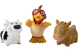 BANDAI La Granja De Zenón Figuras de Baño TO84100 Multicolor Baño Divertido con Figuras, Aventuras Acuáticas.