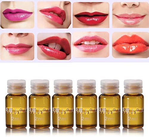 6 Bottle/Pack Exempting Spread and Coloring Fluid FOR Makeup Tattoo Lip Microblading Micro Pigment Permanent Makeup Tattoo