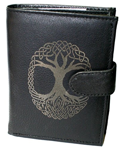 Wotan Textil Cartera para Pasaporte, Negro (Negro) - A450018