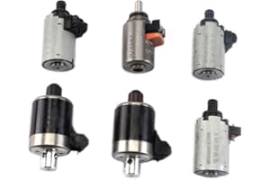 TROLLING MAN 6PCS 722.6 Automatic Transmission Solenoids Kit 5-SPEED Compatible with Mercede-s Ben-z Chrysle-r Dodg-e 1996-ON
