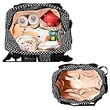 Bonamana Multifunktions-Rucksack-Windel-Beutel-wasserdichte Baby-Windel-Beutel-Mama-Beutel mit ändernder Auflage-großer Kapazität - 2