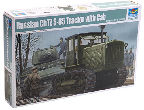 Trumpeter 5539  Russian ChTZ S-65 Tractor with Cab 1:35