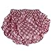Baby Girl Satin Bowknot Bloomers Diaper Cover Panties for 0-6 Months S (White Dots on Pink)