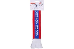 TRUCK DUCK® LKW Auto Minischal Convoy Buddy Trucker Fahrer Mini Schal Wimpel Flagge Fahne Saugnapf Spiegel Deko