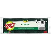 Scotch-Brite Bulaşık S&uuml;ngeri Yeşil Klasik Tırnak Koruyucu 4'l&uuml;