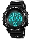 alarm watch for seniors Einfach zu Set Up für Kids: Kinderuhr für Jungen und Mädchen ab 5 Jahre.