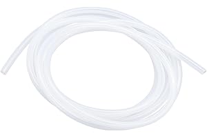 iMeistek 5mm ID x 8mm OD Silicone Tube 4.5m, Clear Flexible Food Grade Hose Air Water Pipe for Pump Transfer,Aquarium