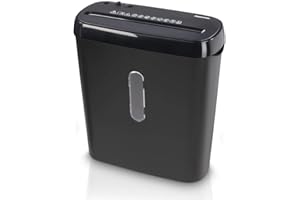 Hama Basic S6 Destructeur de documents destruction par bandes 6 mm 8 l Nombre de pages (max.): 7 Niveau de sécurité 1 00050541