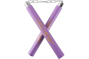 AUFIKR Nunchaks en Mousse Portable nunchaks d'entraînement pour débutants