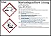 Produktbild LEMAX® GHS-Etik.Natriumhypochlorit ca.12% akt.Chlor,GefStoffV/GHS/CLP,148x105mm,4/Bogen