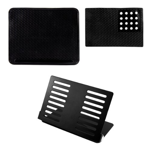 kwmobile KFZ Halterung fÃ¼r Smartphones - PKW Auto Halter Anti-Rutsch Pad aus Gummi in Schwarz - z.B. geeignet fÃ¼r Samsung, Apple