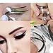 Boyasing Stencils For Perfect Cat Eyeliner And Smoky Eyes 6Pcs Makeup Tool