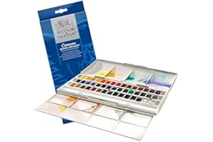 WINSOR & NEWTON COTMAN WATERCOLOUR ACQUERELLI ACQUERELLO MEZZI GODET GODETS (Studio - 45)