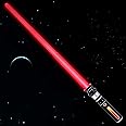 Light Saber for Kids, Expandable Light Swords with Glowing Handle and FX Sound Effect, LED Red Light Sabers Toy for Halloween Dress Up, Xmas Gifts, and Galaxy Battles