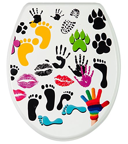 WC Sitz, hochwertige Oberfläche, einfache Montage, stabile Ausführung, Crazy