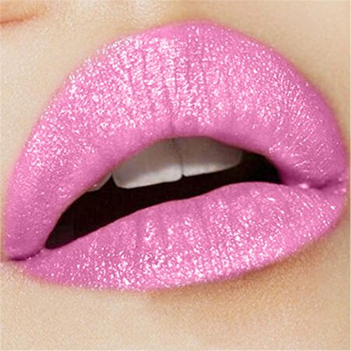 Yogogo Mode Lippenstift Kosmetik Frauen Sexy Lippen Metallic Lip Gloss - 3