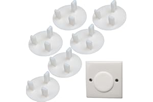 ZHIYE Plug Socket Covers UK, 24 Packs Baby Child Safety Socket Covers Guards Caps Tight Grip Socket Protector for Children Safety Protection at Home and School