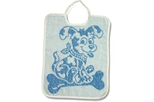 Bubabù BAV015/6 Bavaglini Pisolo con Elastico in Morbida Spugna Jacquard