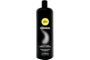 pjur ORIGINAL - Premium-silikonglidgel - långvarig glidförmåga, klibbar inte - mycket dryg, lämplig med kondomer (1.000ml)
