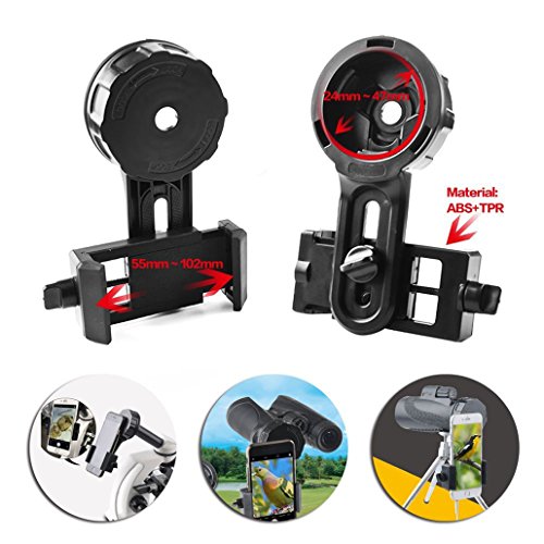 gosky Fernglas Spektiv Smartphone AdapterÂ â€“Â Schnelle Ausrichtung Version Smartphone Digiskopie AdapterÂ â€“Â Erfassung Beauty und Teile ES mit Freunden