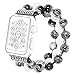Produktbild für Apple Watch 38mm Strap Armband Mode Retro Elastische Stretch Ersatz Armband Bunte Perlen Gürtel Uhrenarmbänder für Apple Watch Serie 3 Serie 2 Serie 1 Alle Version