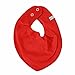 Pippi Triangular Bib for Baby Pack of 3 Yellow/Orange/Red