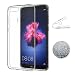 Produktbild Huawei P Smart Hülle, MaxKu Ultra Slim Schutzhülle Soft Silikon TPU Bumper Case Cover Handyhülle für Huawei P Smart, Transparent