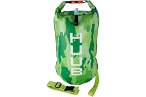 Huub Unisex – Lime Camo Tow Float, Green