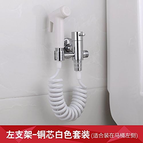 GFEI Copper core toilet mate spray gun set / toilet, hand flush shower / booster shower washer,A left bracket