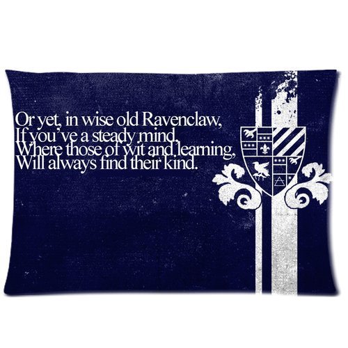 Custom Harry Potter Ravenclaw Logo Rectangular Pillow Case 20x26 Inches Creative Personalized Pillowcase Bedding Pillow Slips