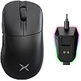 Zaunkoenig M2K - Souris De Jeu Légère En Fibre De Carbone, 24g, 8000Hz, Noire - Occasion Testée