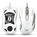 Produktbild Gaming Maus, Fozela CW10 4800DPI USB Wired Gaming Mouse für Pro Gamer mit 7 Tasten,6 LED Farben, USB-Wired Maus Optisch (Weiß)