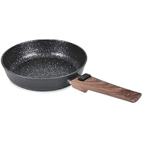 Durandal Légende Bratpfannen-Set 2-teilig – 24 + 28 Cm, Antihaftbeschichtet, Mit Abnehmbarem Griff, Für Induktion