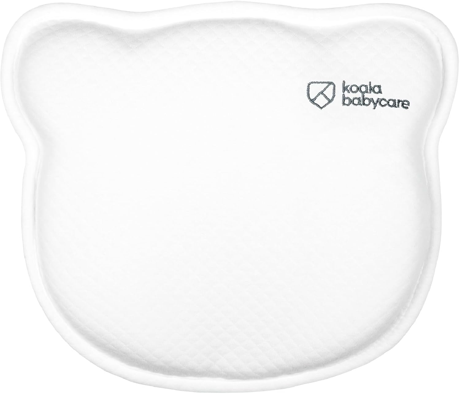 KOALA BABYCARE Almohada para bebés para Ayudar a prevenir y Tratar la plagiocefalia, de Funda Extraible (con Dos Fundas) Hecha de Memory Foam