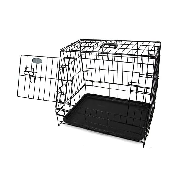 Easipet Sloping Travel Crate Cage Small 24” Folding Car Dog Puppy Pet Hatchback 571 Dogs.co.uk