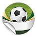 Produktbild 24 Aufkleber "Fußball grün" für Geschenkverpackung / Sticker für Verpackung von Gastgeschenk Mitgebsel / Kindergeburtstag / Party-Deko