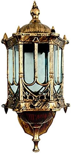 YMXJB European Style Retro Vintage Wall Lantern Porch Light Garden Listing Lamp For E27 Bulbs Indoor/Outdoor