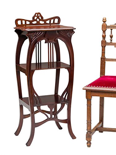 Beistelltisch Konsole Telefontisch Regal Bartisch Tisch Barregal Holz Antik-Stil - 2