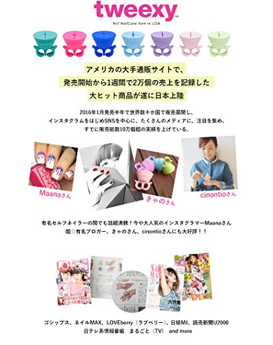 tweexy – Der Original Tragbare Nagellackhalter in Rosa - 4