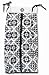 Versailles Black & White Diaper Stacker