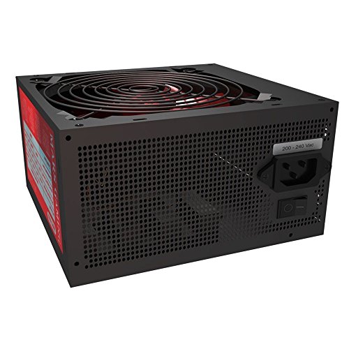 Mars MPII750 Gaming - Fuente de Alimentaci  n Modular Gaming para PC  750W  ATX  Ventilador 12cm  PFC Activo  Rail   nico 12V  14dB  eficiencia 85   ultrasilencioso y antivibraciones   Color Negro
