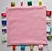 Baby taggie comfort security blanket - Pink