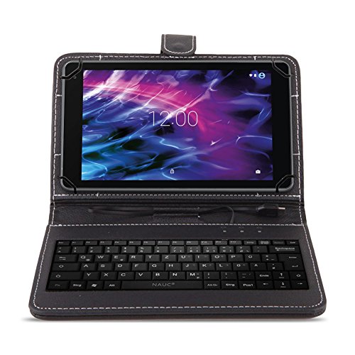 Tastatur für Medion Lifetab X10311 P9702 X10302 P10506 P10505 P10356 P10326 P10400 Schutzhülle Keyboard-Case QWERTZ Standfunktion Micro USB - 3