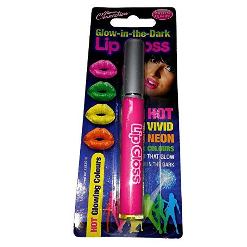 Dressing Up Party Night Glow In The Dark Lip Gloss Neon Lipstick 2.5g Pink
