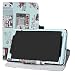Produktbild LFDZ Lenovo Tab E8 HD Drehbarer Hülle 360° Drehbarer Stand Cover Premium Schutzhülle Tasche Etui mit Ständerfunktion Case für 8.0" Lenovo Tab E8 HD 2018 Tablet-PC,Newspaper