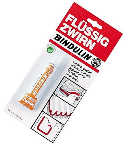 Bindulin Flüssig Zwirn Textilkleber 20g