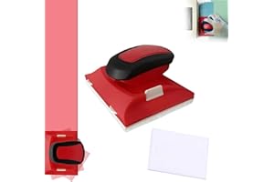 SUZMEI Paint Edger Tool 1pcs Paint pad 2pcs Paint Pads for Walls and Ceilings Paint Edging Tool Painting Tools Achieve Flawless Edges Latex Paint Flat Edger Red 1+1